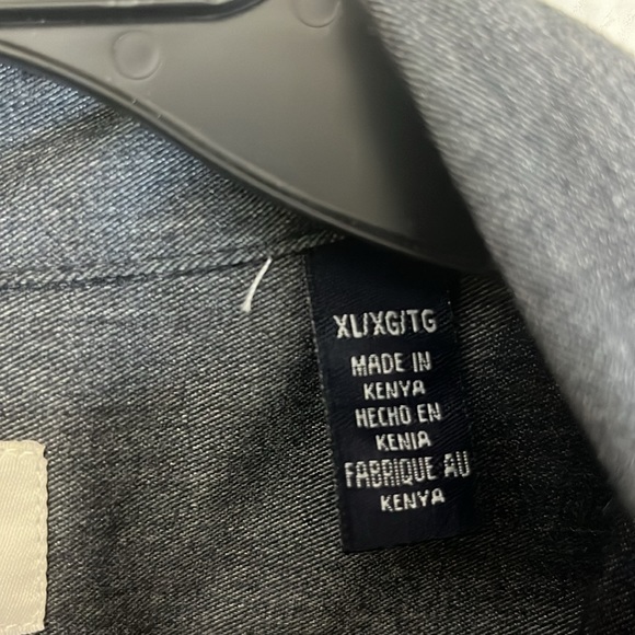 Wrangler All Day Comfort XL Men Gray Long Sleeve Mens Shirt Full Button - Picture 7 of 12